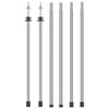 vidaXL Teleskop-Tarpstangen 102-260 cm 2 Stk. Aluminium