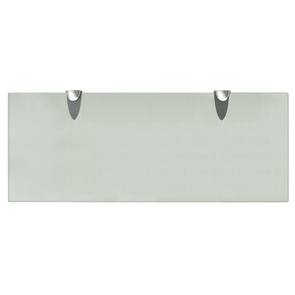 vidaXL Schweberegale 2 Stk. Glas 50x20 cm 8 mm