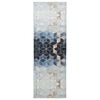 vidaXL Teppichl&auml;ufer LESAKA Silber 50 x 400 cm Diamant-Velours