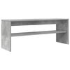 vidaXL TV-Schr&auml;nk Beton Grau 100 x 30 x 40 cm Holzwerkstoff