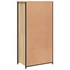 vidaXL Highboard Sonoma-Eiche 62x36x121,5 cm Holzwerkstoff
