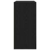 vidaXL Sideboard Schwarz Eichen-Optik 79 x 38 x 80 cm Holzwerkstoff