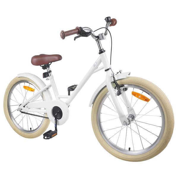 vidaXL Kinderfahrrad 20 Zoll f&uuml;r 6-11 Jahre alt Wei&szlig;