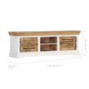 vidaXL TV-Schrank 118x30x40 cm Massivholz Mango