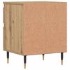 vidaXL Nachttische 2 Stk. Artisan-Eiche 40x35x50 cm Holzwerkstoff