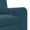 vidaXL Schlafsofa Blau 98 x 71 x 83 cm Samt