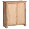 vidaXL Beistellschrank 65 x 30 x 75 cm Massivholz Teak