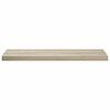 vidaXL Schweberegale 2 Stk. Eichen-Optik 90x23,5x3,8 cm MDF