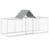 vidaXL H&uuml;hnerstall 3x1x1,5 m Verzinkter Stahl