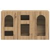 vidaXL Sideboard Artisan-Eiche 100 x 35 x 59 cm Holzwerkstoff
