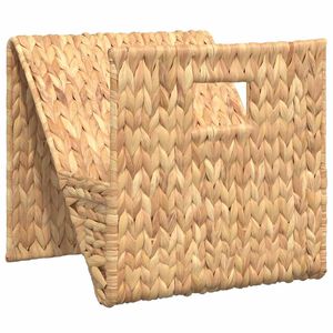 vidaXL Zeitschriftenhalter 31 x 31 x 31 cm Wasserhyazinthe