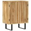 vidaXL Sideboard mit 2 T&uuml;ren 55x35x70 cm Massivholz Mango