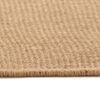 vidaXL Teppich Jute mit Latexrücken 80x160 cm Natur