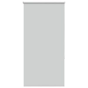 vidaXL Verdunkelungsrollo Hellgrau 80x130 cm Stoffbreite 75,7 cm