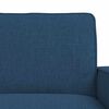 vidaXL Sofa 2 pcs Blau Gesamtabmessungen: 222 x 80 x 82 cm (B x T x H)