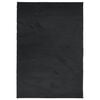 vidaXL Teppich OVIEDO Kurzflor Schwarz 200x280 cm