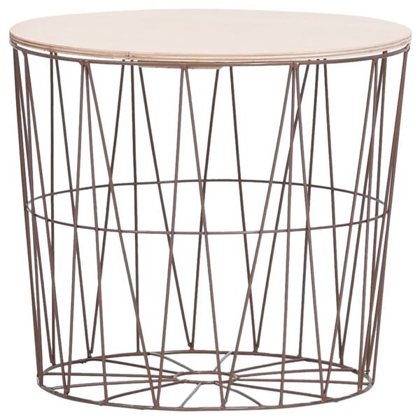 vidaXL Couchtisch 4 Stk. Kupferfarben