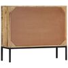 vidaXL Sideboard 88x30x71 cm Massivholz Mango