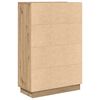 vidaXL Schreibtisch Artisan-Eiche 71.5 x 31.5 x 106.5 cm Holzwerkstoff