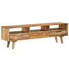 vidaXL TV-Schrank Massivholz Mango 140x30x41 cm
