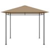 vidaXL Pavillon 3x3x2,7 m Taupe 180 g/m²