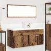 vidaXL Badezimmerschrank Altholz 100 x 38,5 x 46 cm Holzwerkstoff