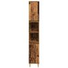 vidaXL Badschrank Altholz-Optik 30x30x190 cm Holzwerkstoff