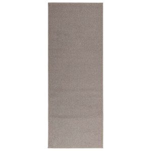 vidaXL Bereichsteppiche Rechtwinklig LUGO Taupe 200 x 80 cm Polyester