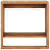 vidaXL Handtuchregal zur Wandmontage 35×20×35 cm Teak Massivholz