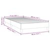 vidaXL Boxspringbettgestell Hellgrau 80x200 cm Stoff