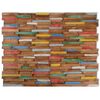 vidaXL Wandplatten 10 Stk. 1,03 m&sup2; Massivholz Teak