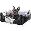Kerbl Hundebett Chiara 55 x 45 cm Grau und Schwarz 80361