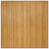 vidaXL Teppich Quadratisch Natur 100x100 cm Bambus