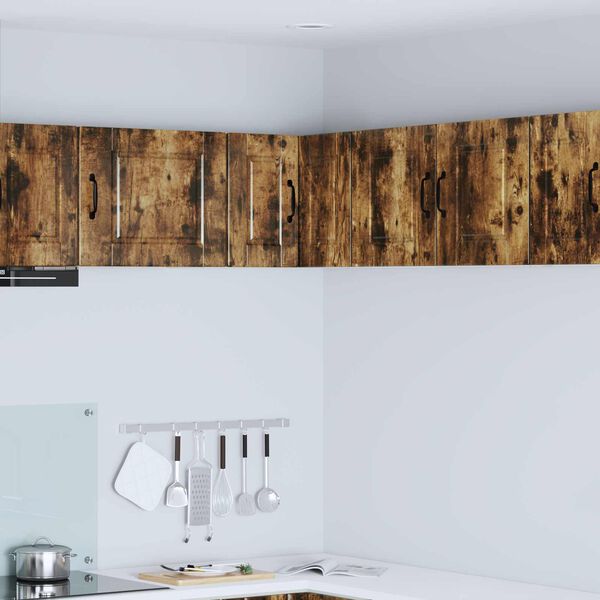 vidaXL K&uuml;chenschrank Ger&auml;ucherte Eiche 57 x 57 x 40 cm Holzwerkstoff