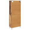 vidaXL Highboard mit Schubladen 2 pcs Altholz Holzwerkstoff