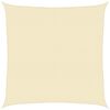 vidaXL Sonnensegel 160 g/m&sup2; Creme 5x5 m HDPE