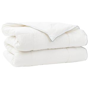 vidaXL Bettdecke TRIER 152x203 cm 4 Jahreszeiten 350 GSM Wei&szlig;