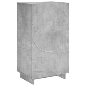 vidaXL Schuhschrank 48 x 38 x 87,5 cm Holzwerkstoff Betongrau