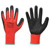 vidaXL Arbeitshandschuhe 24 Stk. Rot und Schwarz 11 / XXL