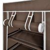 Schuhschrank Schuhregal Schuhablage 5 Schicht 58 x 28 x 106 cm Braun