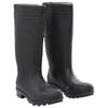 vidaXL Gummistiefel Schwarz Gr&ouml;&szlig;e 40 PVC