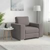 vidaXL Sofa Taupe Gesamtabmessungen: 100 x 80 x 82 cm (B x T x H)