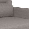 vidaXL 3-Sitzer-Sofa Taupe 180 cm Stoff