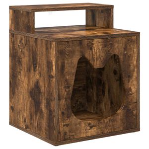 vidaXL Katzenhaus R&auml;uchereiche 42,5 x 40 x 53,5 cm Holzwerkstoff