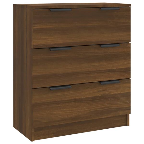 vidaXL Sideboard Braun Eichen-Optik 60x30x70 cm Holzwerkstoff