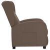 vidaXL Relaxsessel Taupe Stoff