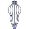vidaXL Weihnachts-Finial-Licht 320 LEDs Blau Durchmesser 40 x 75 cm