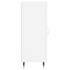 vidaXL Sideboard Hochglanz-Weiß 34,5x34x90 cm Holzwerkstoff