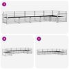 vidaXL Outdoor-Sofagarnitur 6 pcs Natur Massivholz Akazie