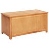 vidaXL Aufbewahrungsbox 90 x 45 x 45 cm Massives Eichenholz